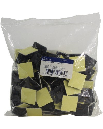 CTM2525-50BK (50 шт). Площадка для стяжек. 5bites в Калуге