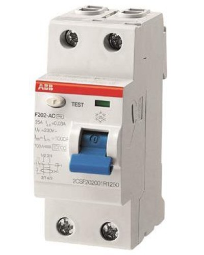F202 AC-40/0,03 (2CSF202001R1400). Выключатель дифференциального тока (УЗО). ABB в Калуге