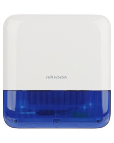 DS-PS1-E-WE Blue Indicator. Оповещатель свето-звуковой радиоканальный уличный. AX PRO Hikvision в Калуге