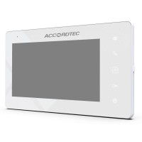 AT-VD710W WH. Монитор домофона цветной с функцией «свободные руки». AccordTec