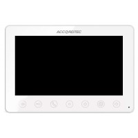 AT-VD751C/M/SD WH. Монитор домофона цветной с функцией «свободные руки». AccordTec