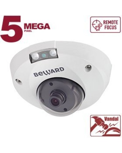 B5320DMR (8мм). Видеокамера IP купольная. Beward в Калуге