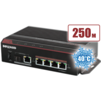 STP-411HP. Коммутатор 4-портовый. Beward