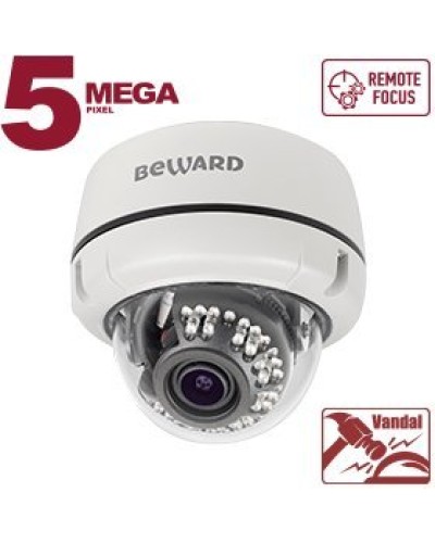 B5350DVZ (2.7-13.5мм). Видеокамера IP купольная. Beward в Калуге
