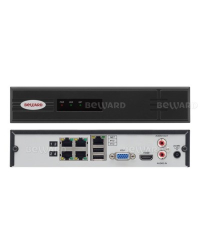 BK0104H2-P4. IP-видеорегистратор 4-канальный. Beward в Калуге