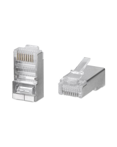 8P8C-SH-C6 (100 шт) (7245c). Разъем RJ-45. CABEUS в Калуге