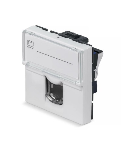 KJ-RJ45-Cat.6-180T-FP-L-45 (11842c): Вставка Keystone Jack RJ-45 в Калуге