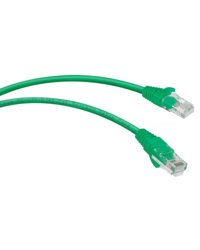PC-UTP-RJ45-Cat.5e-0.15m-GN-LSZH (9502c), зелёный. Патч-корд медный. CABEUS в Калуге