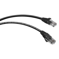 PC-UTP-RJ45-Cat.5e-0.15m-BK-LSZH (9534c), чёрный. Патч-корд медный. CABEUS