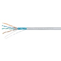 FTP-4P-Cat.5e-SOLID-GY (7173c). Кабель «витая пара» (LAN) для структурированных систем связи. CABEUS
