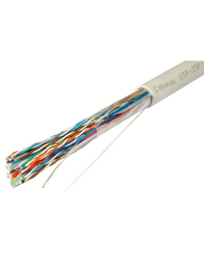 UTP-25P-Cat.5-IN-LSZH (10167c). Кабель «витая пара» (LAN) для структурированных систем связи. CABEUS в Калуге