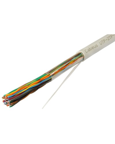 UTP-25P-Cat.5-IN (7281c). Кабель «витая пара» (LAN) для структурированных систем связи. CABEUS в Калуге