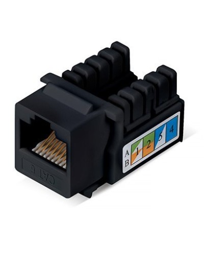 KJ-RJ45-Cat.6-90-BK (9483c): Вставка Keystone Jack RJ-45 в Калуге