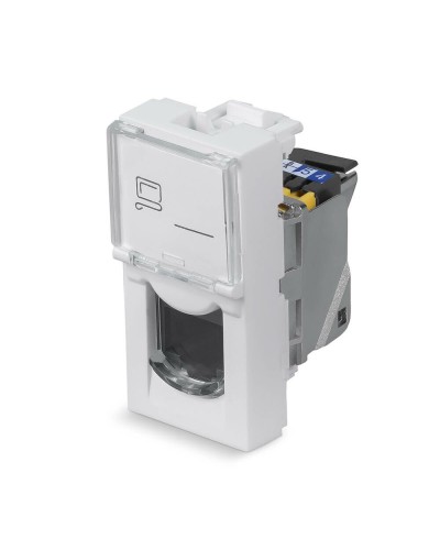KJ-RJ45-Cat.6a-SH-180T-FP-L-22,5 (11846c): Вставка Keystone Jack RJ-45 в Калуге