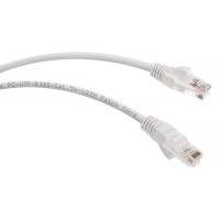 PC-UTP-RJ45-Cat.5e-1m-WH-LSZH (9489c), белый. Патч-корд медный. CABEUS