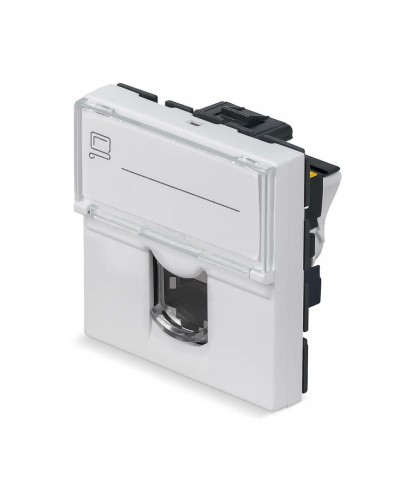 KJ-RJ45-Cat.6a-180T-FP-L-45 (11845c): Вставка Keystone Jack RJ-45 в Калуге