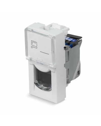 KJ-RJ45-Cat.6-SH-180T-FP-L-22,5 (11841c): Вставка Keystone Jack RJ-45 в Калуге