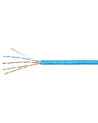 UTP-4P-Cat.5e-SOLID-LSZH-BL-100 (9777c-5). Кабель «витая пара» (LAN) для структурированных систем связи. CABEUS в Калуге