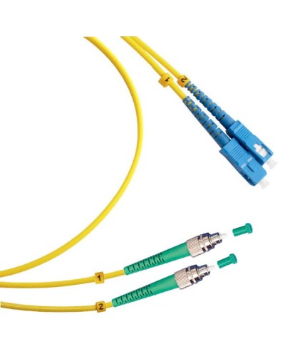 FOP(d)-9-FC/APC-SC/UPC-1,5m (8062c). Патч-корд оптический. CABEUS в Калуге
