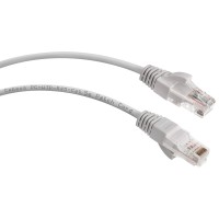 PC-UTP-RJ45-Cat.5e-2m (7213c), серый. Патч-корд медный. CABEUS