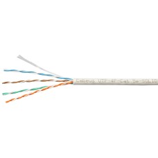 UTP-4P-Cat.5e-SOLID-LSZH-GY-LIGHT (9996c). Кабель «витая пара» (LAN) для структурированных систем связи. CABEUS