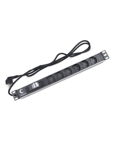 PDU-6P-B-2EU (7292c). Блок розеток 19. CABEUS в Калуге