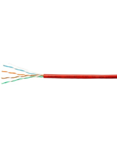 UTP-4P-Cat.5e-SOLID-LSZH-RD-100 (9778c-5). Кабель «витая пара» (LAN) для структурированных систем связи. CABEUS в Калуге