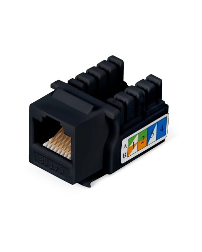 KJ-RJ45-Cat.5e-90-BK (9482c): Вставка Keystone Jack RJ-45 в Калуге