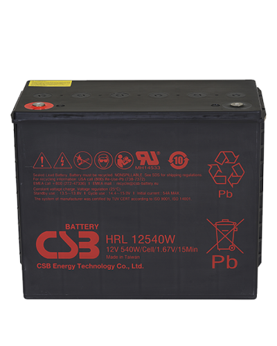 CSB HRL 12540W FR. Аккумулятор герметичный свинцово-кислотный. CSB в Калуге