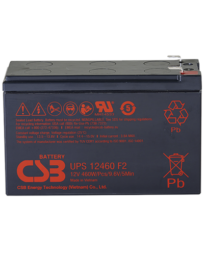 CSB UPS 12460. Аккумулятор герметичный свинцово-кислотный. CSB в Калуге