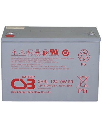 CSB XHRL 12410W FR. Аккумулятор герметичный свинцово-кислотный. CSB в Калуге