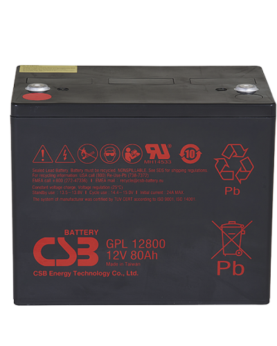 CSB GPL 12800. Аккумулятор герметичный свинцово-кислотный. CSB в Калуге