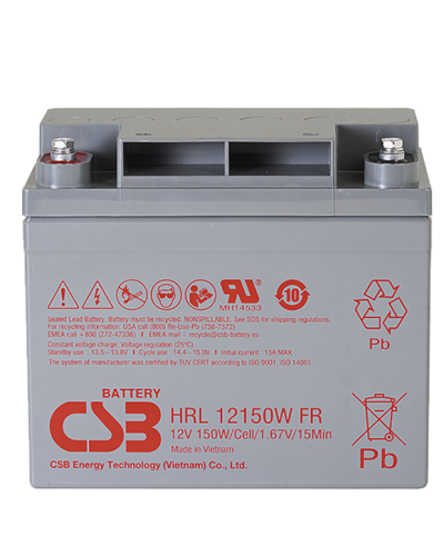 CSB HRL 12150W FR. Аккумулятор герметичный свинцово-кислотный. CSB в Калуге