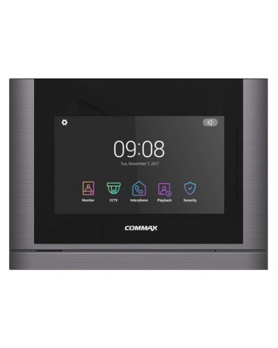 CDV-1024MA/VZ (темное серебро). Монитор видеодомофона цветной. Commax в Калуге