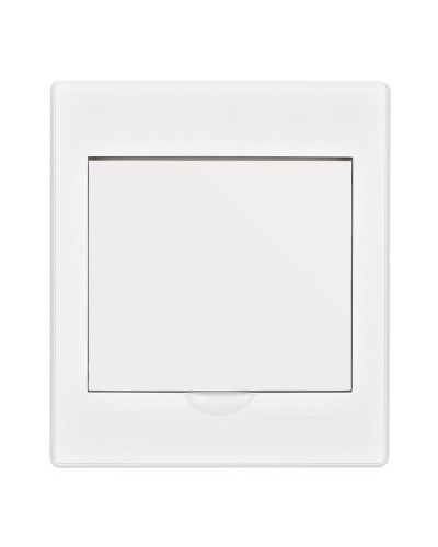 Корпус ЩРН-П 4 модуля IP41 навесной белая дверь (31084DEK). Корпус пластиковый. DEKraft в Калуге