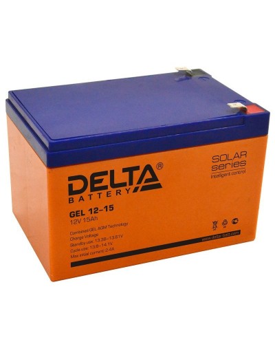 Delta GEL 12-15. Аккумулятор герметичный свинцово-кислотный. Delta в Калуге