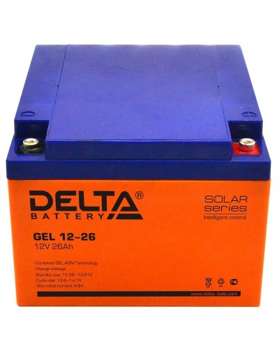 Delta GEL 12-26. Аккумулятор герметичный свинцово-кислотный. Delta в Калуге