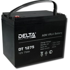 Delta DT 1275. Аккумулятор герметичный свинцово-кислотный. Delta