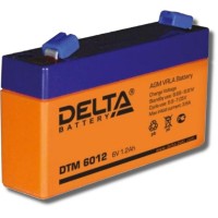 Delta DTM 6012. Аккумулятор герметичный свинцово-кислотный. Delta