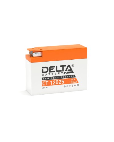 Delta CT 12025. Аккумулятор герметичный свинцово-кислотный стартерный. Delta в Калуге