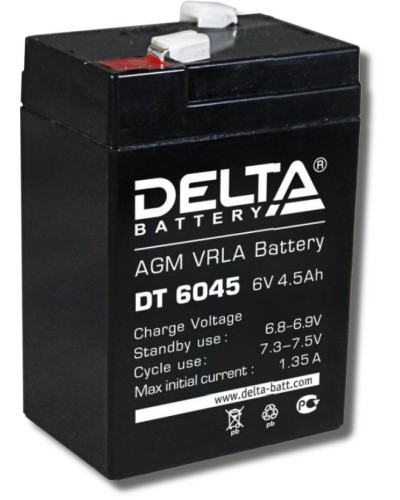 Delta DT 6045. Аккумулятор герметичный свинцово-кислотный. Delta в Калуге