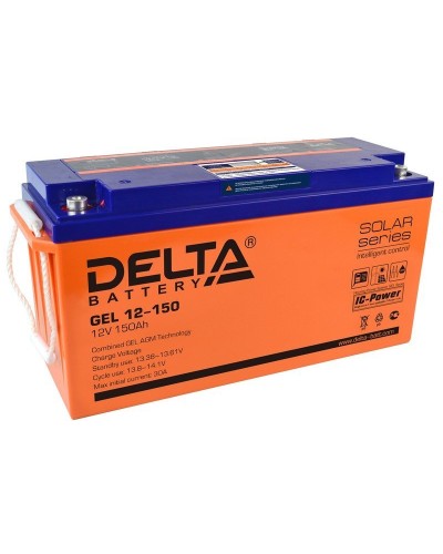 Delta GEL 12-150. Аккумулятор герметичный свинцово-кислотный. Delta в Калуге