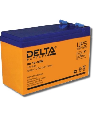 Delta HR 12-34 W. Аккумулятор герметичный свинцово-кислотный. Delta в Калуге