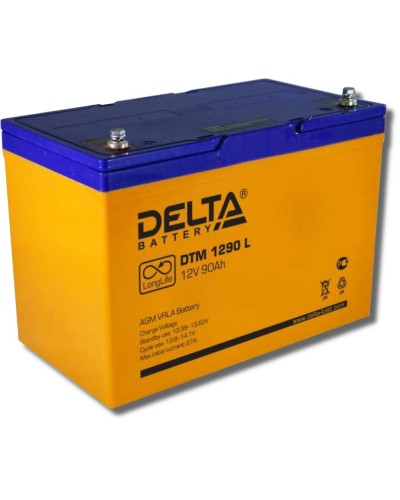 Delta DTM 1290 L. Аккумулятор герметичный свинцово-кислотный. Delta в Калуге
