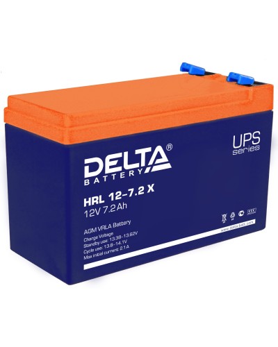 Delta HRL 12-7.2 X. Аккумулятор герметичный свинцово-кислотный. Delta в Калуге