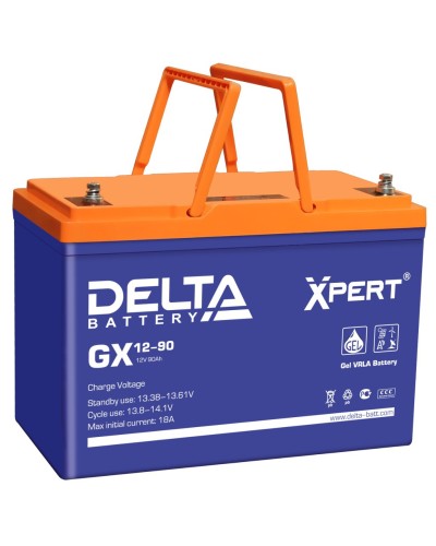 Delta GX 12-90. Аккумулятор герметичный свинцово-кислотный. Delta в Калуге