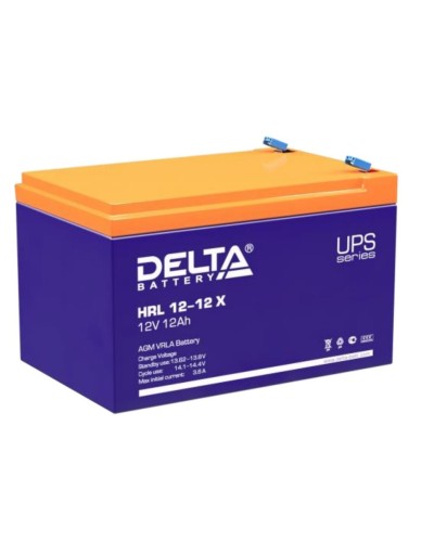 Delta HRL 12-12 X. Аккумулятор герметичный свинцово-кислотный. Delta в Калуге