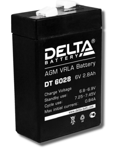 Delta DT 6028. Аккумулятор герметичный свинцово-кислотный. Delta в Калуге