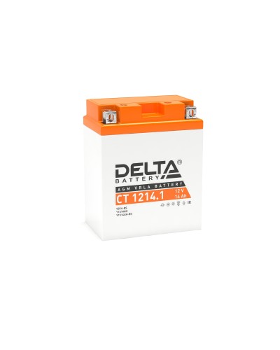 Delta CT 1214.1. Аккумулятор герметичный свинцово-кислотный стартерный. Delta в Калуге