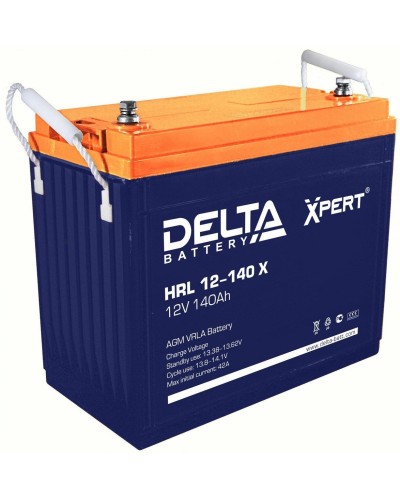 Delta HRL 12-140 X. Аккумулятор герметичный свинцово-кислотный. Delta в Калуге